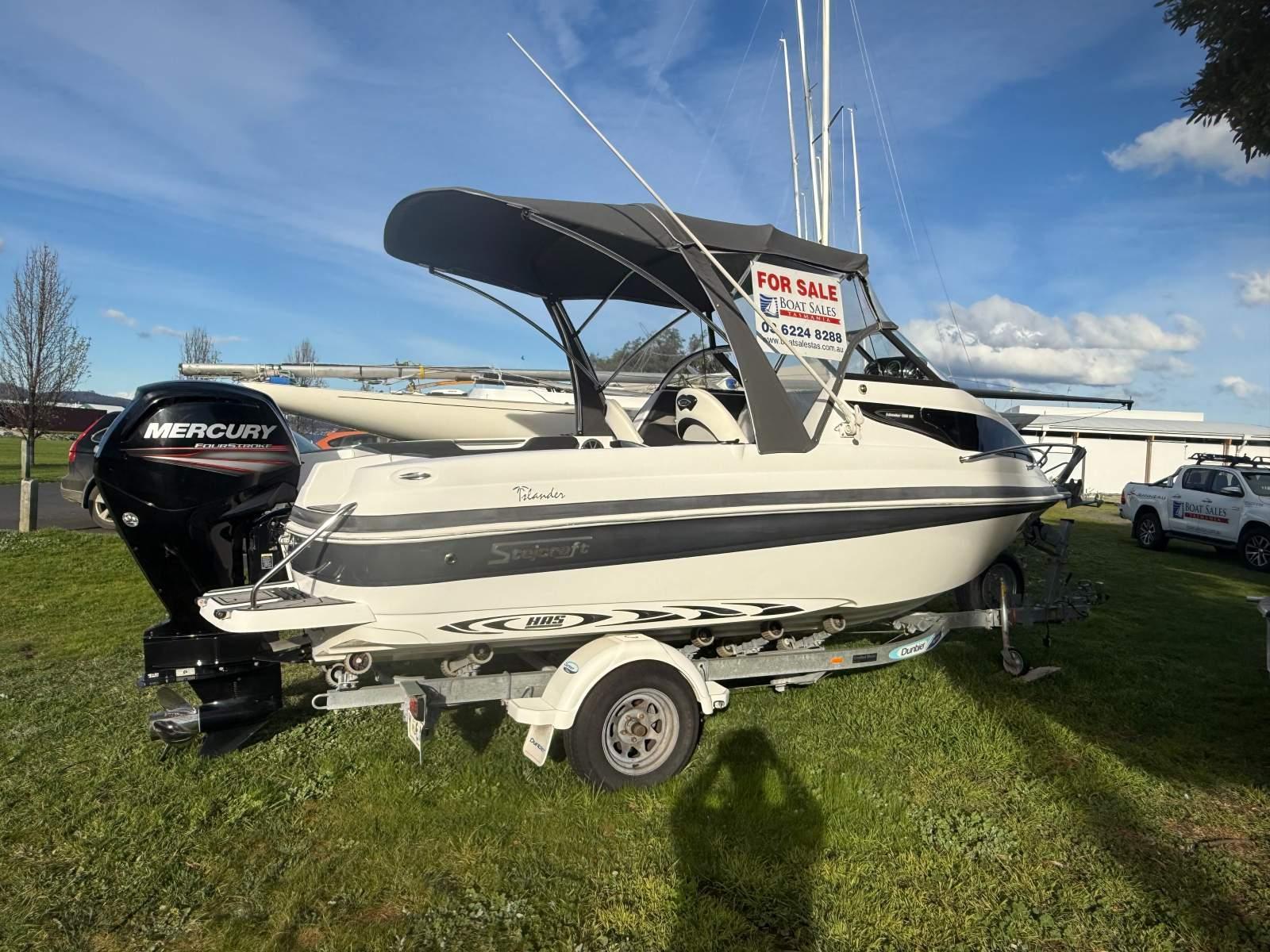 2017 Stejcraft 580 Islander Enclosed Deluxe for sale in Royal Yacht Club of Tasmania - Trailer Park