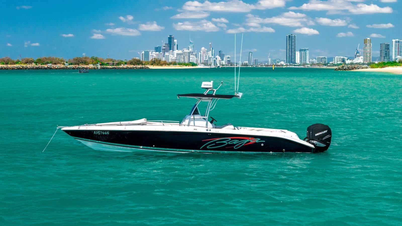 2001 Baja 340 Sportfish Islander for sale in Pacific Point Marina, Gold Coast