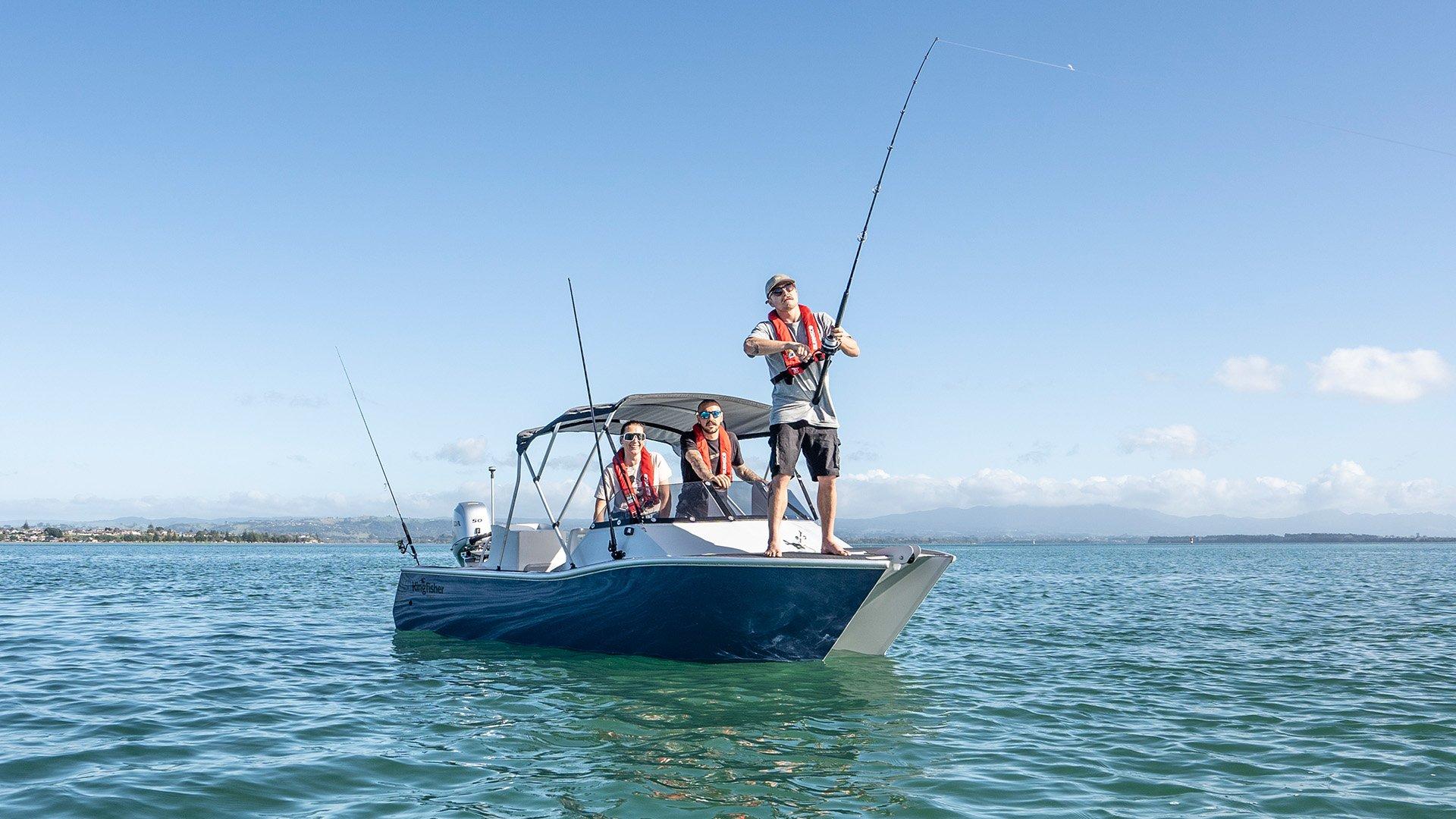 Kingfisher Boats 450 Cuddy Powercat