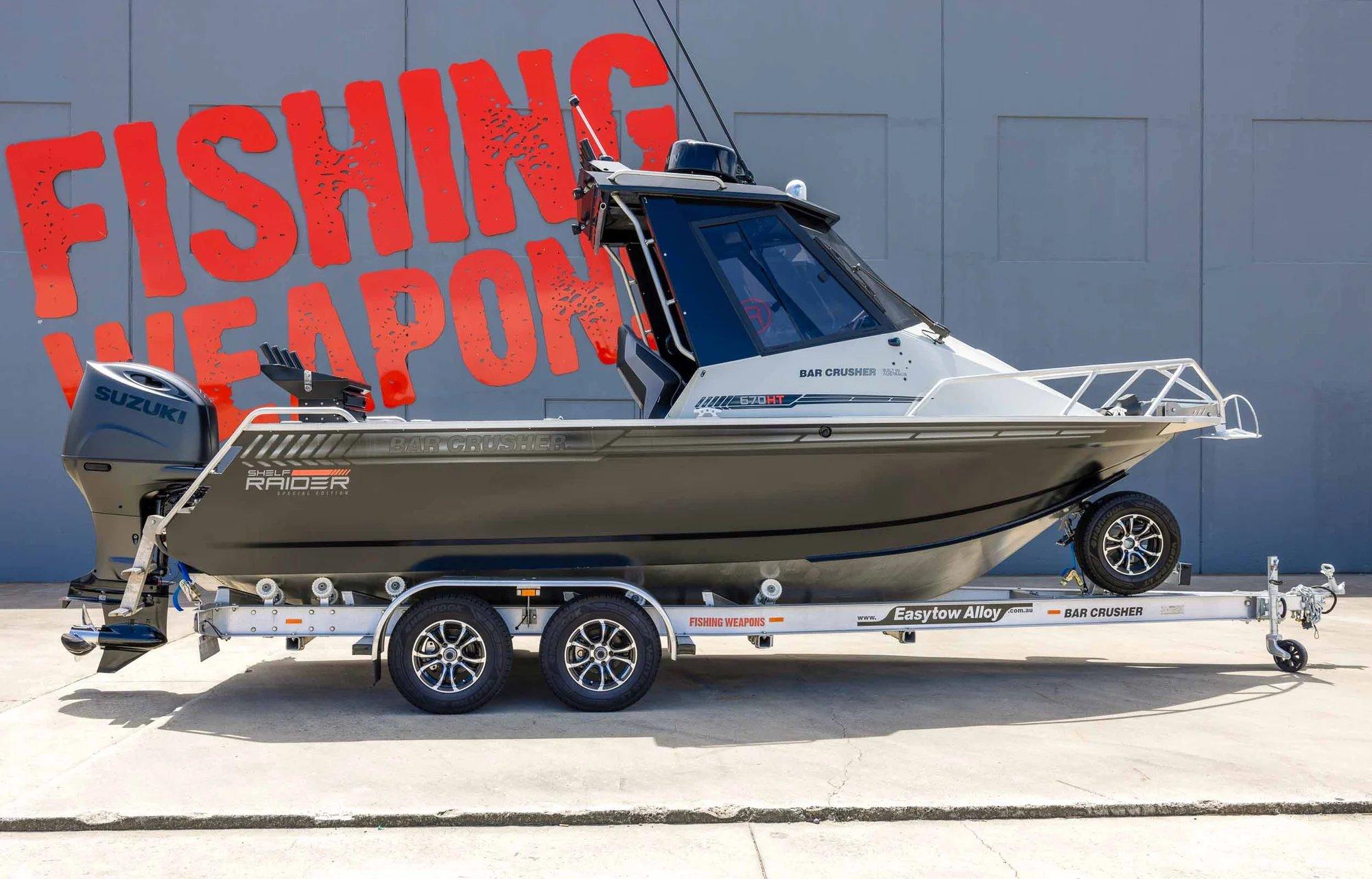 Bar Crusher Boats 670HT Shelf Raider