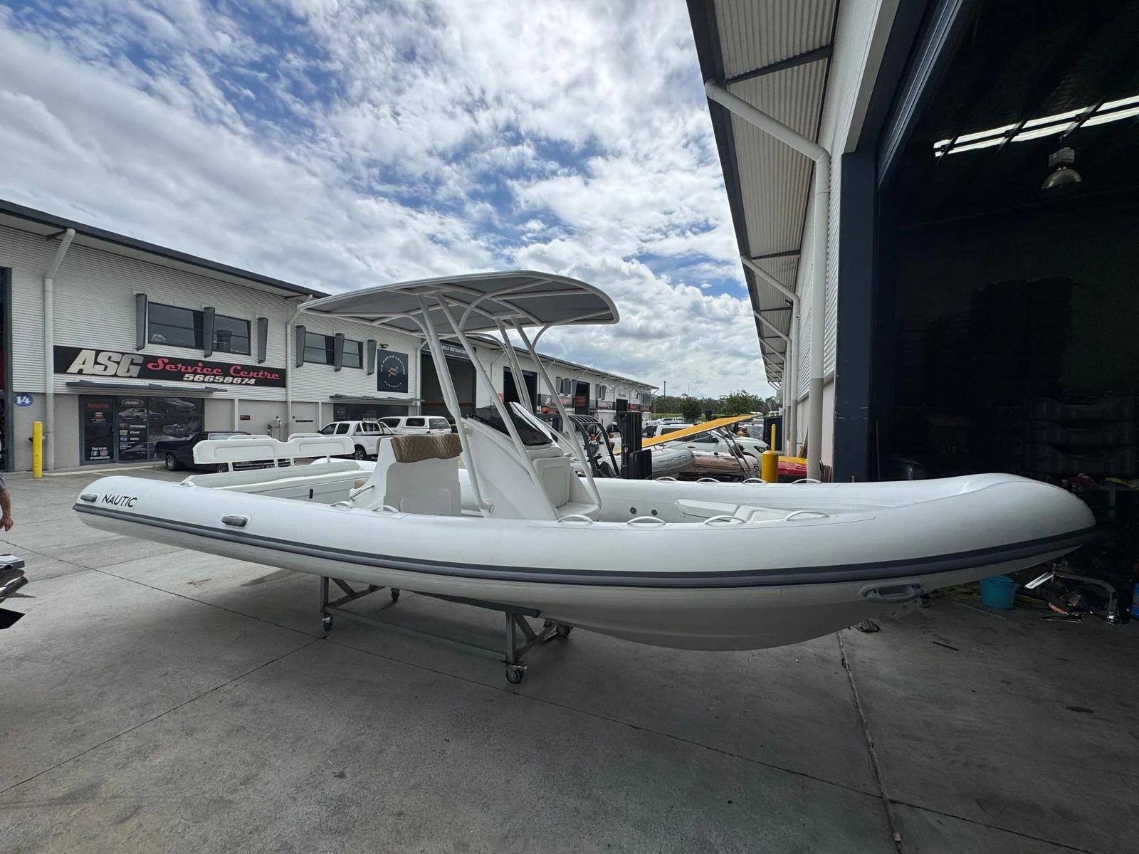 Nautic Boats 760 Thriller Aluminium Rigid Inflatble Boat