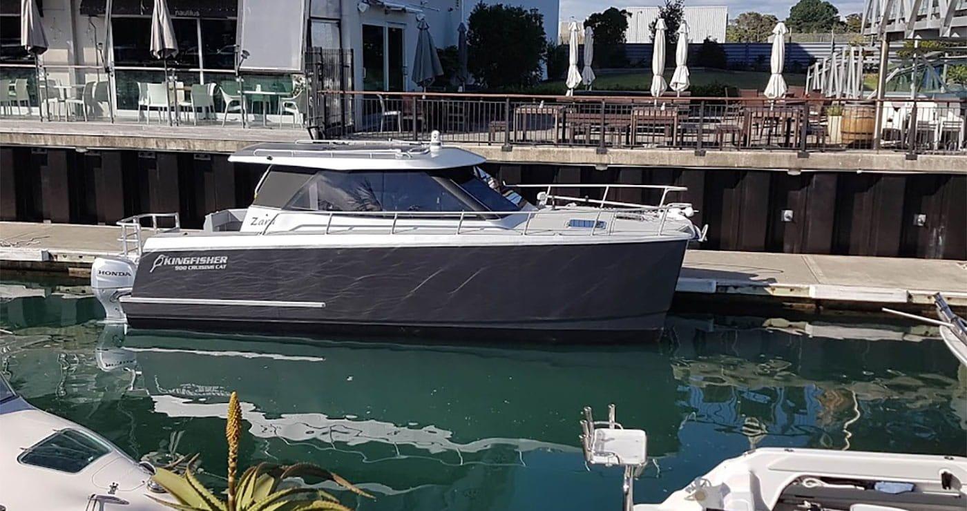 Kingfisher Boats 9m Displacement hull Powercat
