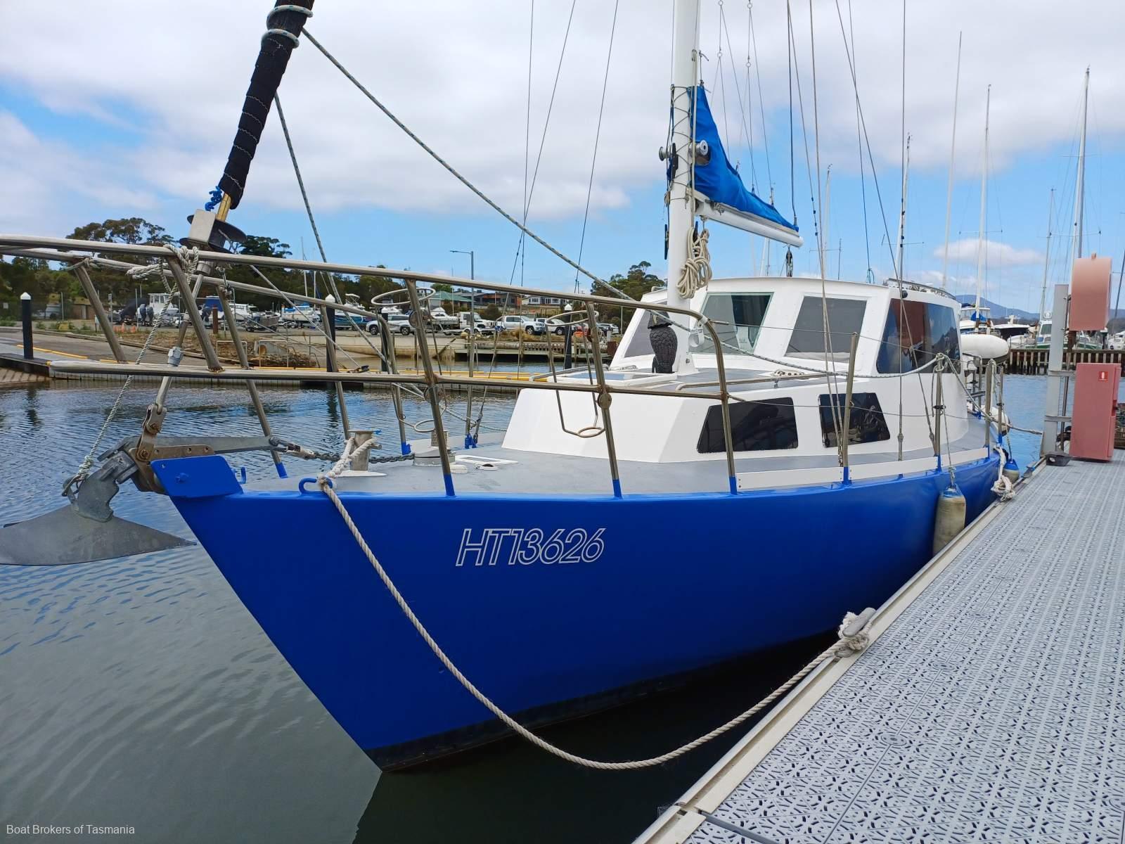 Boden 30 steel motor sailer