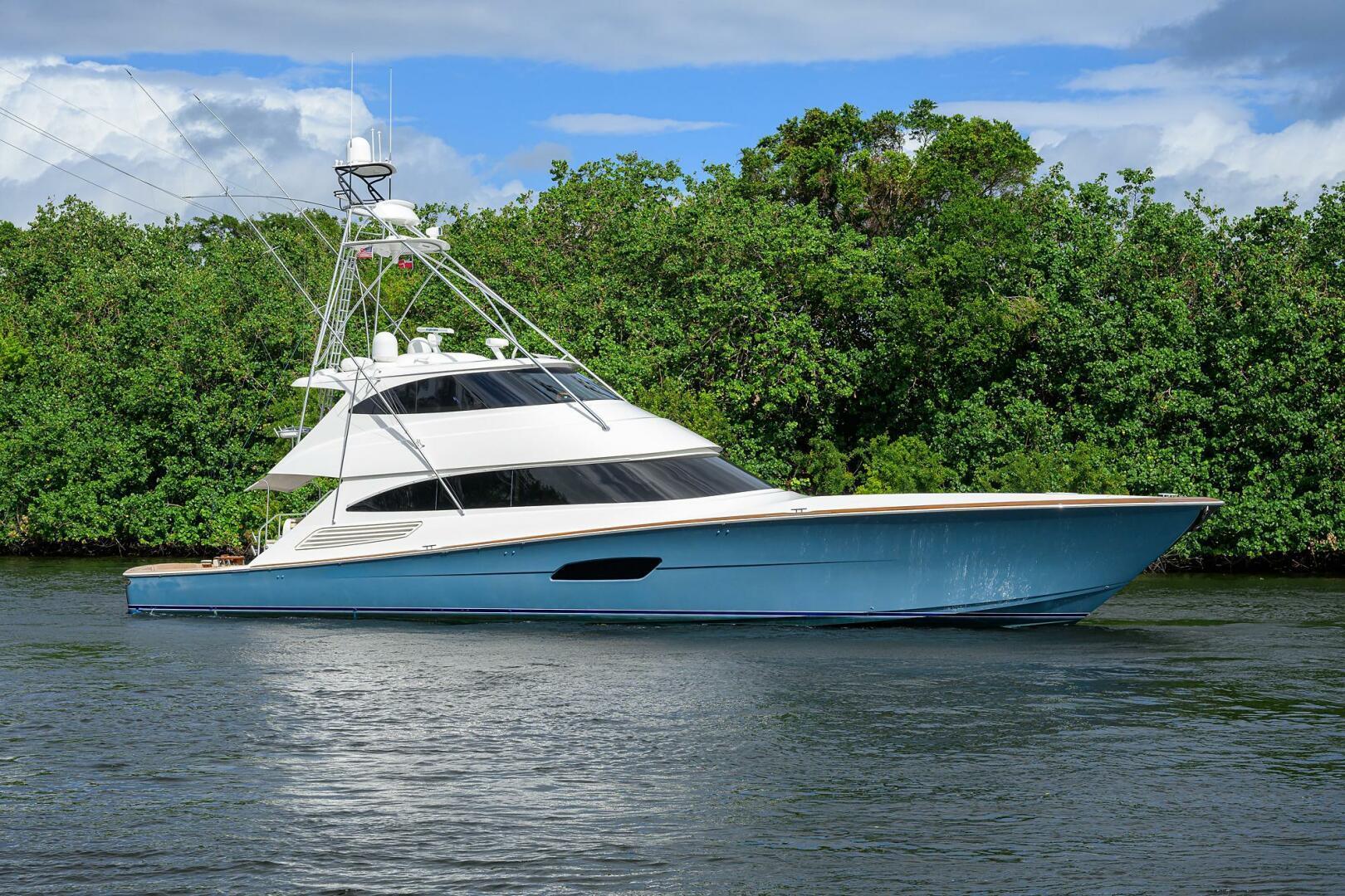 Viking 92 Enclosed Bridge for sale