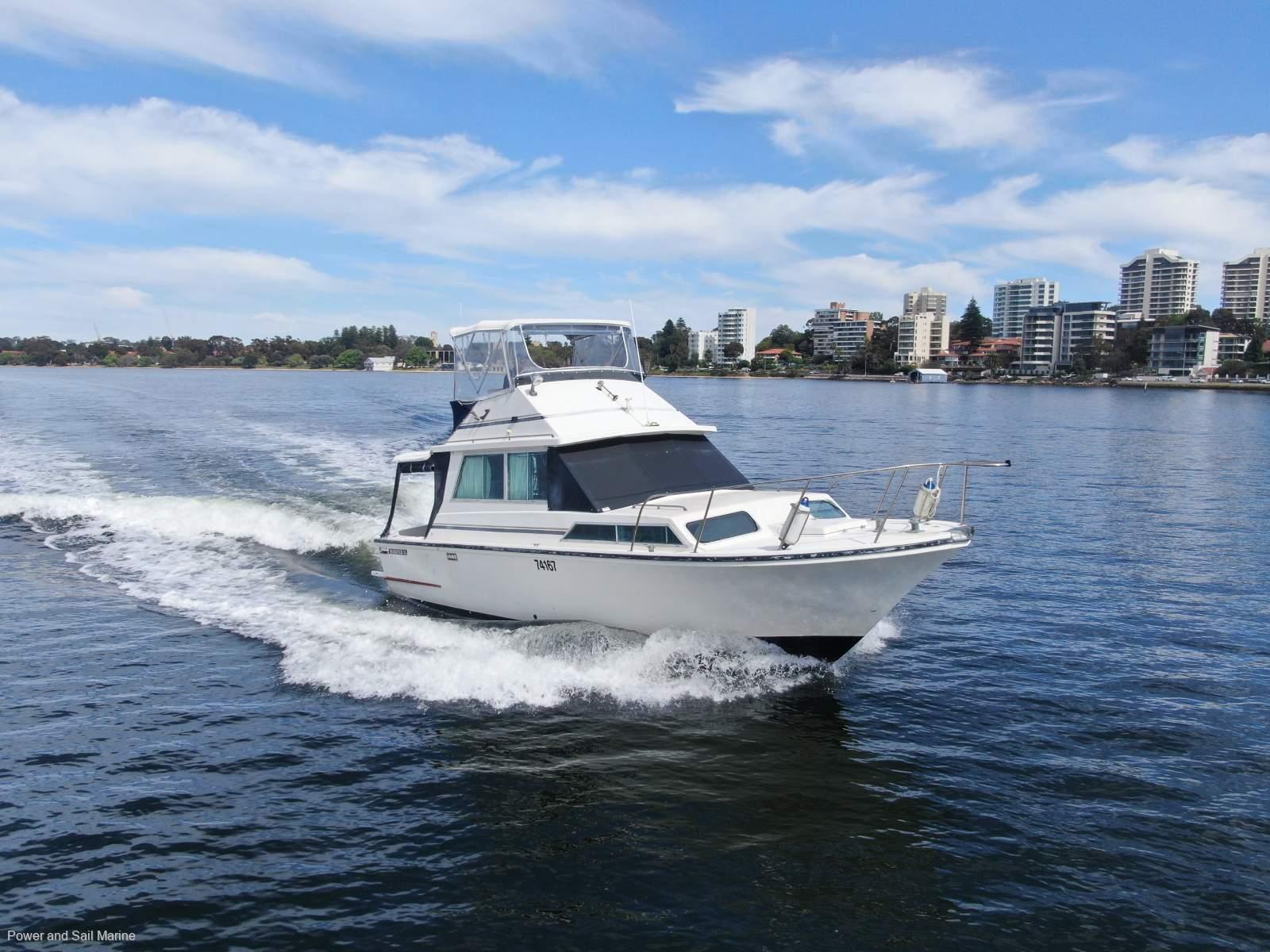 1983 Mariner 34 Flybridge for sale in Power and Sail Marine, Mounts Bay Sailing Club
