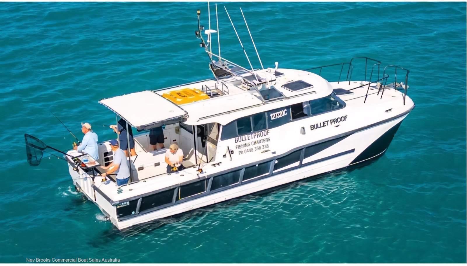 2000 Cougar Cat 9.8 Wide Body for sale in Magnetic Island - Nev Brooks Commercial Boat Sales