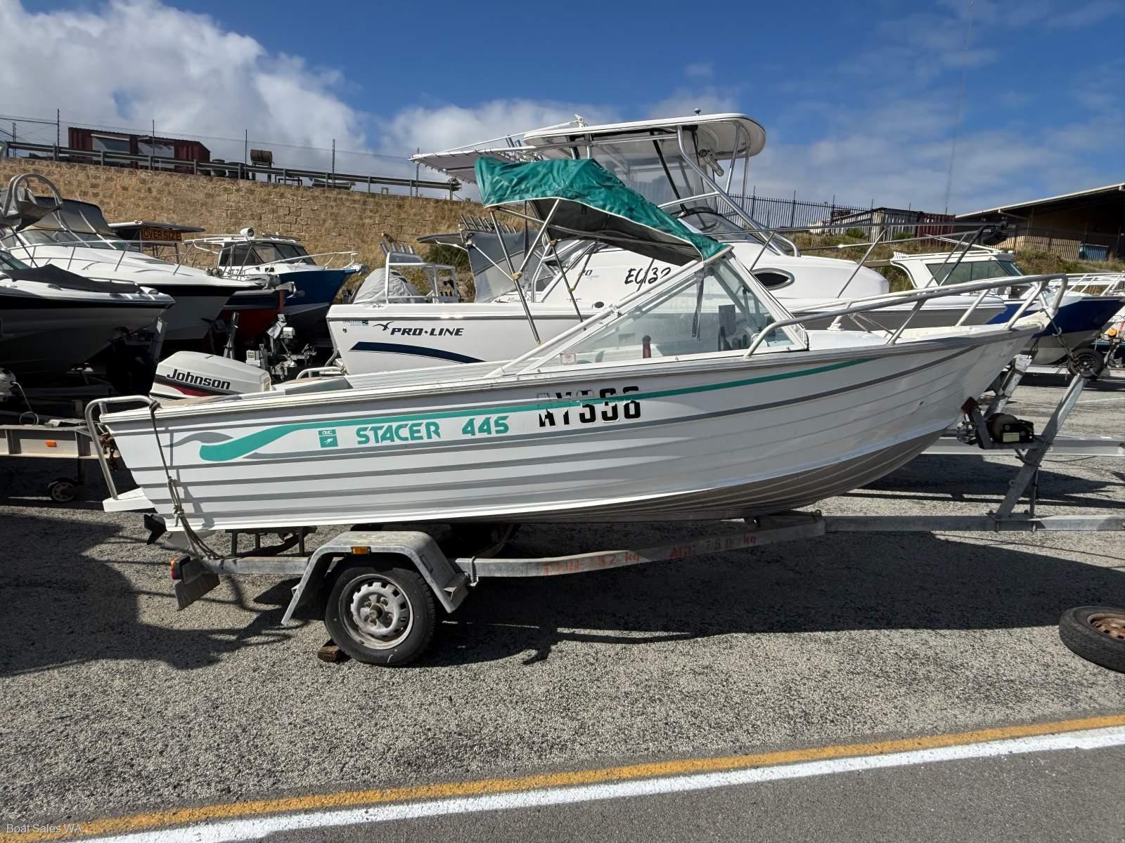 1997 Stacer 445 for sale in Boat Sales WA + Storage 38 Frederic St Naval Base